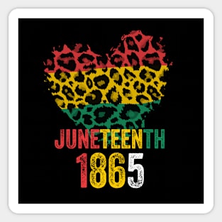 Juneteenth 19th Black African American Proud 1865 Freedom Sticker